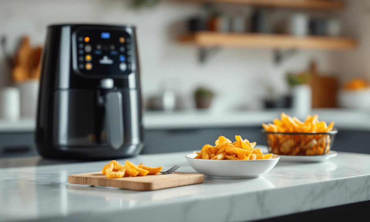 Bakpapier met gaatjes gebruiken in airfryer voor minder morsen en goede luchtcirculatie