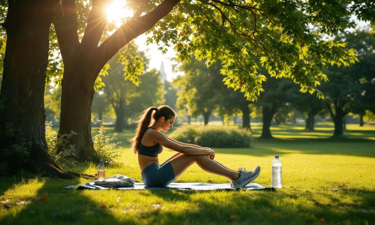 Zweten en sporten? Deze mini-workouts werken zelfs op de warmste dagen