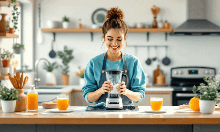 Blender supersnel schoonmaken? Blend 30 seconden met warm water en afwasmiddel
