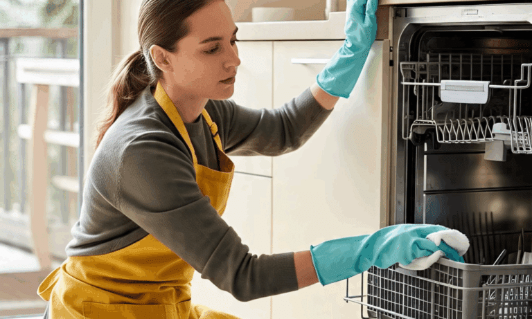 Vaatwasserfilter maandelijks schoonmaken voor perfecte vaat en doorloop