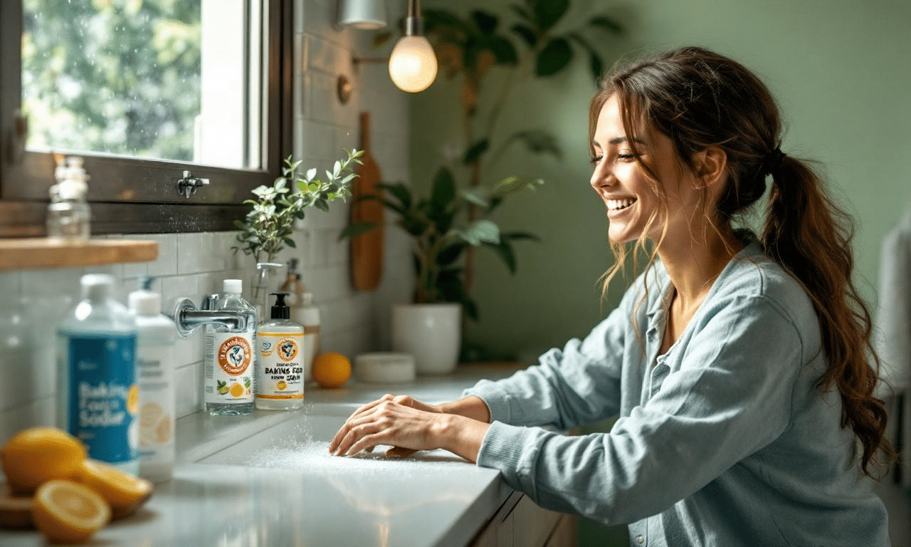 De slimme baking soda-hack voor een brandschoon sanitair zonder chemische troep